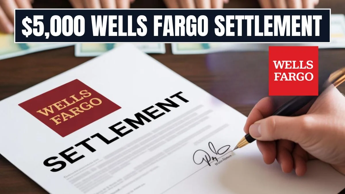 $5,000 Wells Fargo Settlement