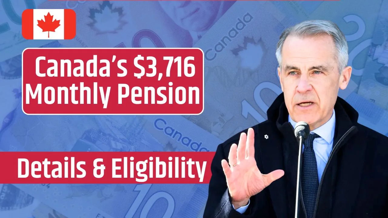 Canada’s Big 2025 Pension Buzz: How Seniors Can Get Up to $3,716 a Month – Check If You Qualify!